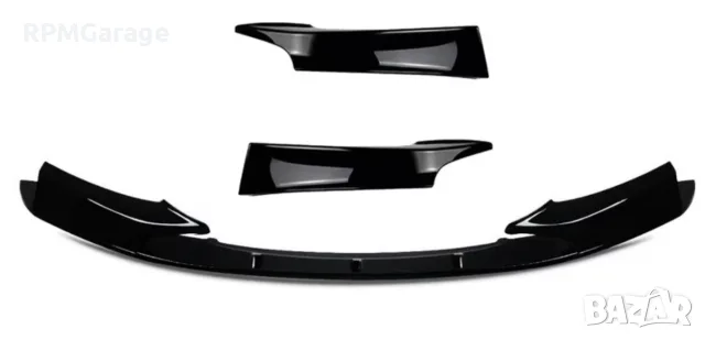 Преден лип + сплитъри за BMW F20 2011-2014 (с М броня), снимка 2 - Аксесоари и консумативи - 56110627