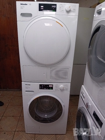 Комплект пералня и сушилня с термопомпа Миеле Miele Т1 и W1 Made in Germany 2 години Гаранция!, снимка 5 - Перални - 53265646