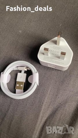 Нови 2 брoя Зареждащи Кабели iPhone 1M + Портативен Адаптер, снимка 10 - Друга електроника - 42621294