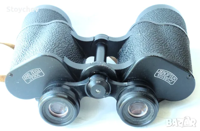 Бинокъл Carl Zeiss Jena Jenoptem 10x50w 1977г., снимка 2 - Екипировка - 56208177