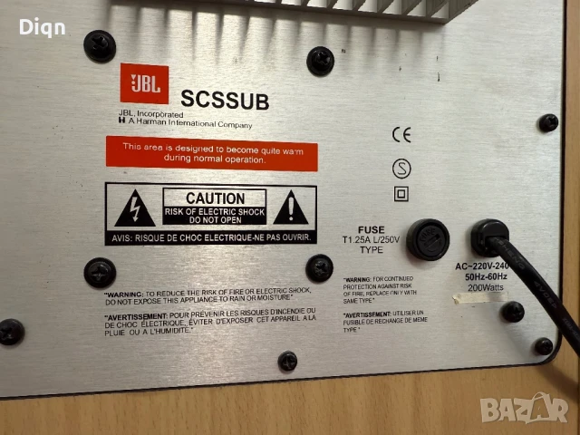 JBl Subwoofer , снимка 5 - Тонколони - 51397680