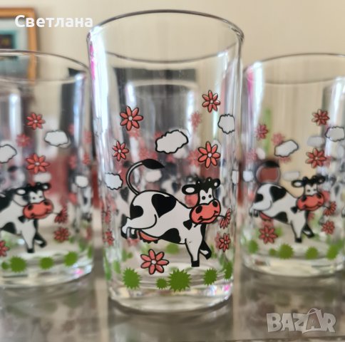 Весели стъклени чаши, снимка 2 - Чаши - 37968571