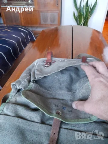 Стара брезентова чанта #20, снимка 6 - Други ценни предмети - 49011196