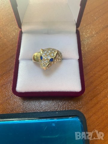 Златен пръстен , снимка 2 - Пръстени - 40857336