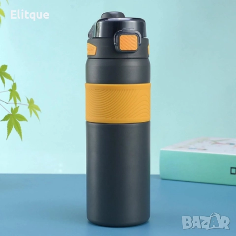 Спортна бутилка - термус вътрешност от неръждаема стомана, снимка 5 - Други стоки за дома - 52862536