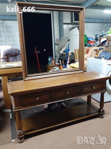 Конзолна маса+огледало внос от Холандия , снимка 2 - Маси - 40024768