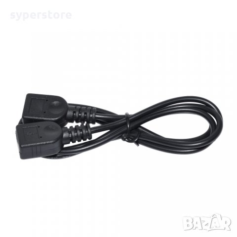 Кабел USB2.0 Женско към Женско 1m Черен Makki SS001288 Cable USB - USB F/F