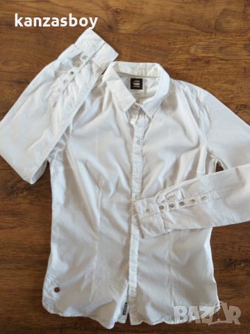 g-star bond dandy basic dress shirt - страхотна дамска риза, снимка 5 - Ризи - 31657693