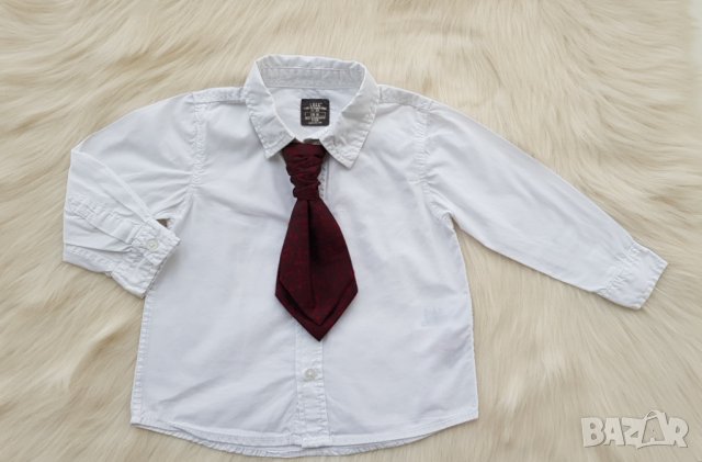 Детска риза и вратовръзка H&M размер 86см. , снимка 9 - Други - 40734543