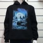 Нов мъжки суичър с дигитален печат Вълк, пълнолуние, Серия вълци, снимка 10