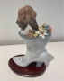 Lladro Spain  “Dog in Boot with Flowers” Код P1763, снимка 1
