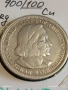 Сребърна монета 50 цента 1893г. Америка рядка за КОЛЕКЦИЯ 27108, снимка 7