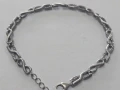 Сребърна гривна 925, снимка 9