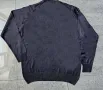 Стилен тъмносин мъжки пуловер KRIS, снимка 4