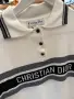 Тениска с яка Dior, снимка 2