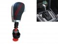 Кожена топка за скоростен лост DSG / ДСГ автоматик за Volkswagen и Seat, снимка 2