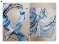 Красив дамски шал в различни принтове 70/70см, 100% памук - 16 вида, снимка 11