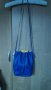 Нова чанта синя с жълта вътрешност , снимка 4