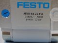 пневматичен цилиндър Festo AEVU-63-25-P-A compact air cylinder, снимка 2