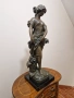 Превъзходна антикварна френска бронзова фигура статуетка скулптура , снимка 4