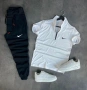 Мъжки комплект Nike – Поло тениска + Панталон! 👕👖🖤, снимка 1