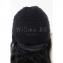 Дълга черна чуплива лейс фронт перука Линда, снимка 6