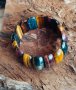 Колоритна гривна от Тигрово око, снимка 2
