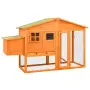 vidaXL Птичарник с места за гнездене, масивен чам（SKU: 170864）, снимка 1