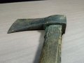 Стара кована брадва със маркировка., снимка 8
