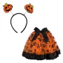 Детски комплект туту пола + диадема Хелуин, Детски костюм за Хелуин , снимка 1