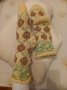 Ръчно плетени дамски чорапи от вълна, размер 38, снимка 4