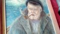 Маслена картина гръцки автор, снимка 4