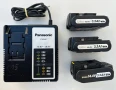 Panasonic 14.4V - Акумулаторен сет зеге, винтоверт и фенер, снимка 13