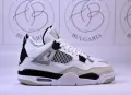 Nike Air Jordan Retro 4 Military Black Мъжки Дамски Маратонки, снимка 2