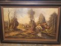 Прекрасна маслена картина на платно, снимка 2