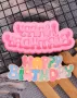 Happy birthday Голям объл надпис силиконов молд форма декорация торта фондан шоколад и др, снимка 4