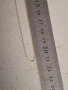 Златен синджир - 14к. - 1,42гр., снимка 3