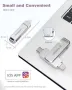 Нов USB-C флаш драйв 128GB USB памет за iPhone, Android и компютър, снимка 6