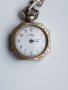 Дамски сребърен часовник със сребърна верижка, снимка 1 - Дамски - 31485479