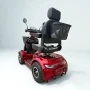 Четириколка за инвалиди на ток MaxElectric F3 2000W - Red, снимка 4