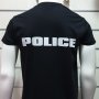 Нова мъжка тениска с трансферен печат POLICE (Полиция), снимка 6