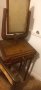 Дървена Тоалетка с Огледало и чекмедже-19 век, снимка 1 - Антикварни и старинни предмети - 42804281