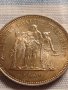 Сребърна монета 50 франка 1975г. Франция Трета република Херкулес за КОЛЕКЦИЯ 26735, снимка 9