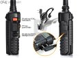 Нова Baofeng 5R 8w Модел 2023 +3 подаръка 136-174 400-520 Mhz Радиостанция Pmr Fm фенерче до 40км., снимка 12