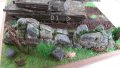Диорама - Military diorama muddy road & tank D1 Scale 1/34-1/39, снимка 6