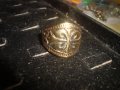 КРАСИВ ОРНАМЕНТИРАН СТОМАНЕН ПРЪСТЕН 6752, снимка 7