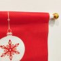 4199 Коледен банер за закачане с висящи крачета, 70 x 40 cm, снимка 7