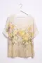 Туника “Sunny Floral Charm” – ефирна туника с жълти рози арт.5099, снимка 4
