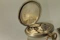 1920"s MOVADO Сребърен Джобен Швейцарски Часовник, снимка 10