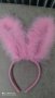 Нова диадема розови ушички, снимка 1 - Шноли, диадеми, ленти - 40131980